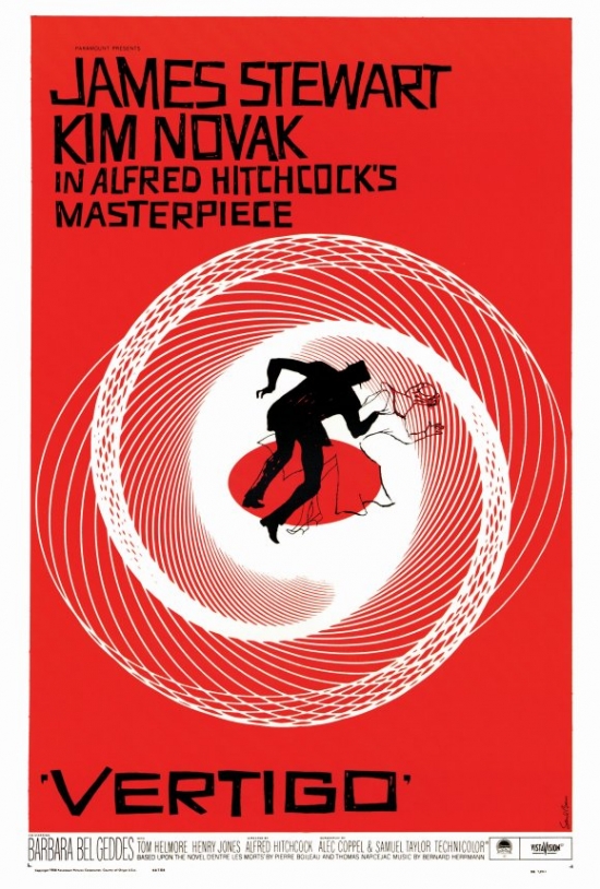 Vertigo Movie Poster Print - 27 x 40