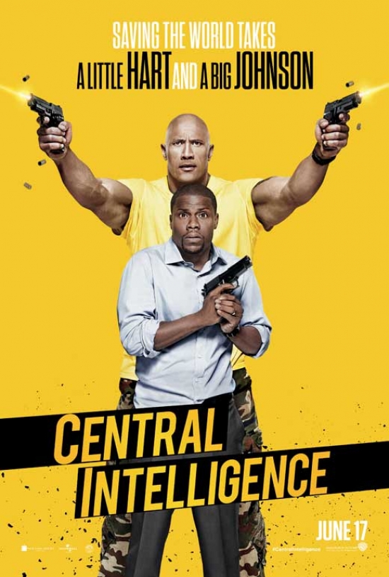 Central Intelligence Movie Poster, 27 x 40