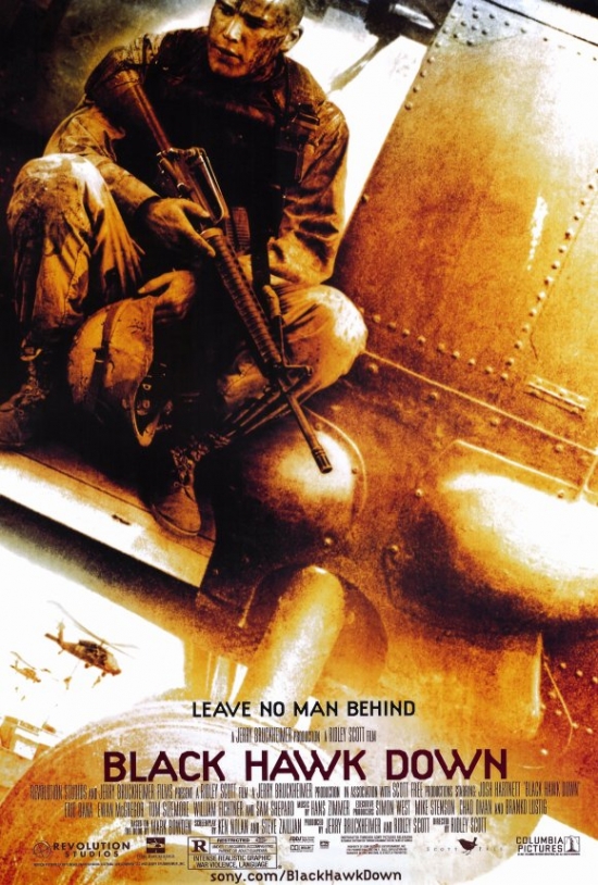Black Hawk Down Movie Poster Print, 27 x 40