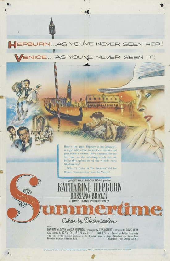 Summertime Movie Poster Print - 27 x 40