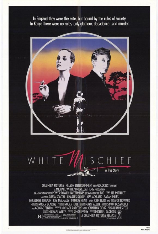 White Mischief Movie Poster - White - 11 x 17