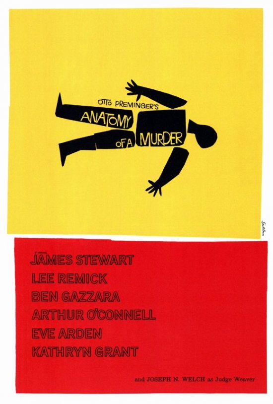 MOVGF2170 Anatomy of A Murder Movie Poster Print, 27 x 40