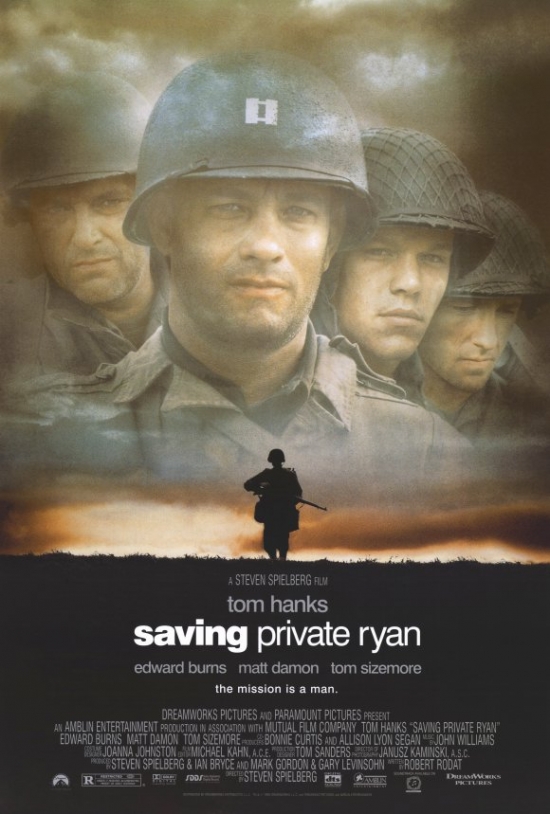 Saving Private Ryan Movie Poster Print, 27 x 40