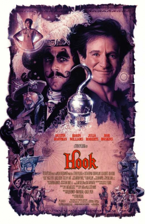 Hook Movie Poster Print, 27 x 40