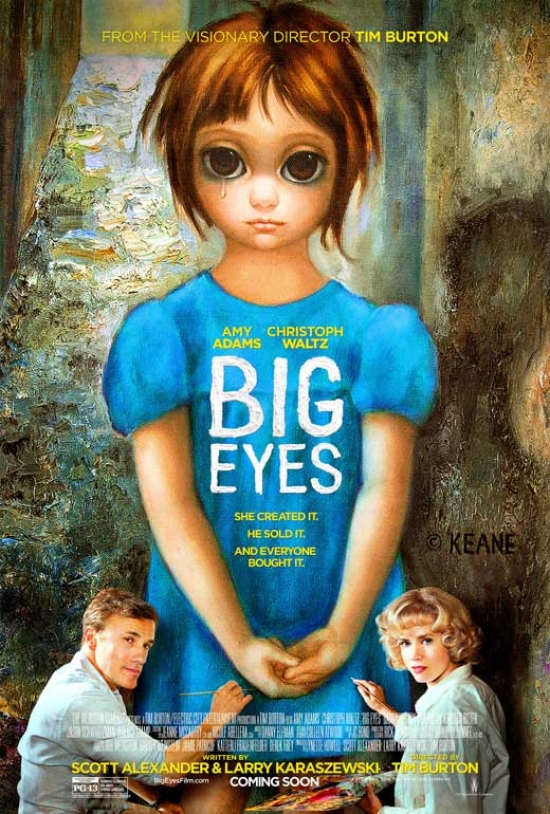 Big Eyes Movie Poster Print, 27 x 40
