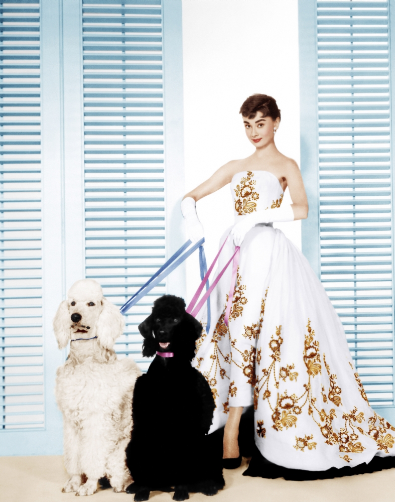 Everett Collection EVCM8DSABREC003HLARGE Sabrina Audrey Hepburn Wearing A Givenchy Gown 1954 Photo Print, 16 x 20 - Large