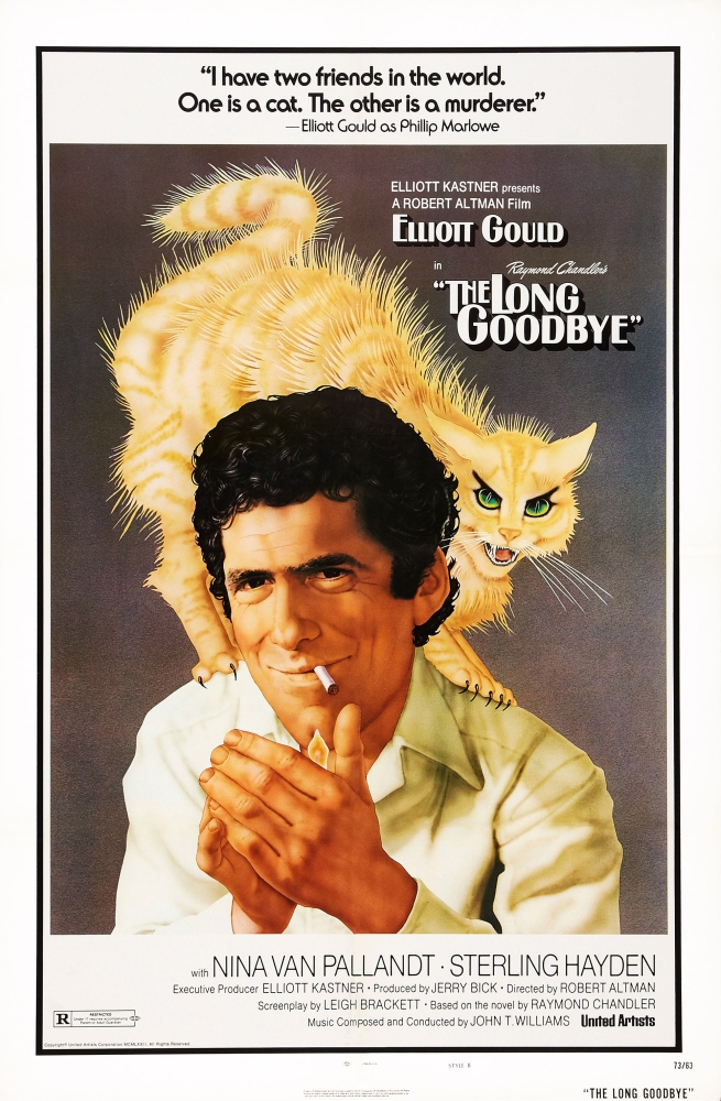 Everett Collection EVCMCDLOGOEC017HLARGE The Long Goodbye US Poster Art Elliott Gould 1973 Movie Poster Masterprint, 24 x 36 - Large