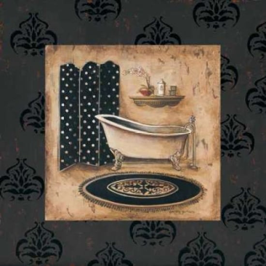 PDXGOR144LARGE Bath Time I Poster Print by Gregory Gorham, 24 x 24 - Large