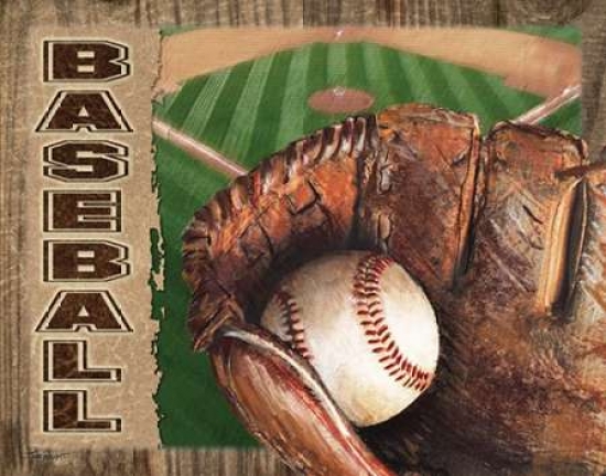 Baseball Poster Print by Todd Williams - 11 x 14 - Small