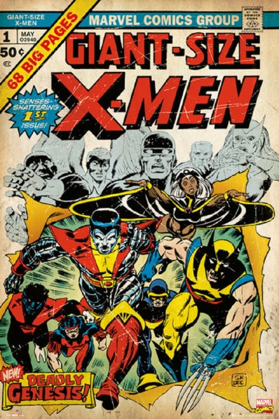 XPE160189 X-Men - Marvel Cover 1 Poster Print, 24 x 36 -  GB Eye