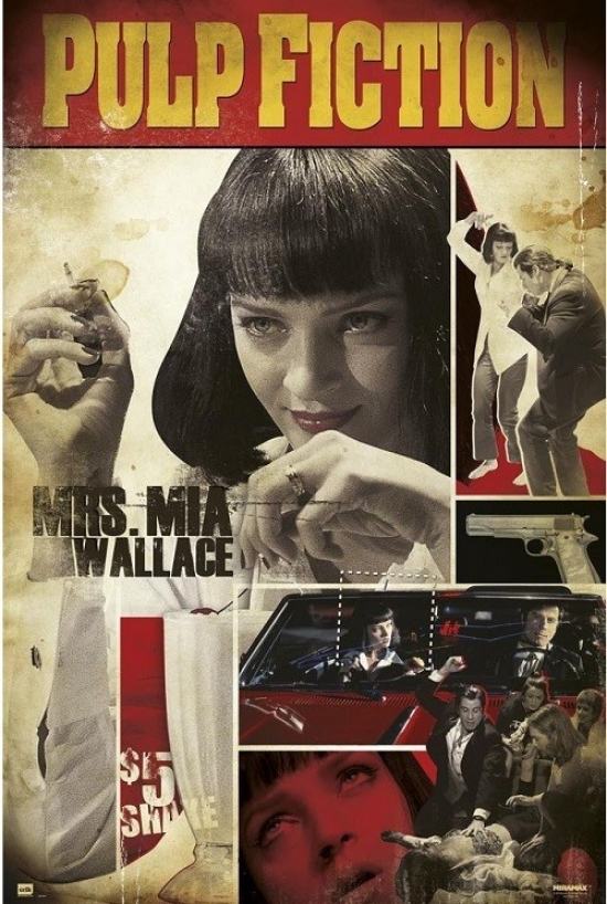 XPE160364 Pulp Fiction - Mia Poster Print, 24 x 36
