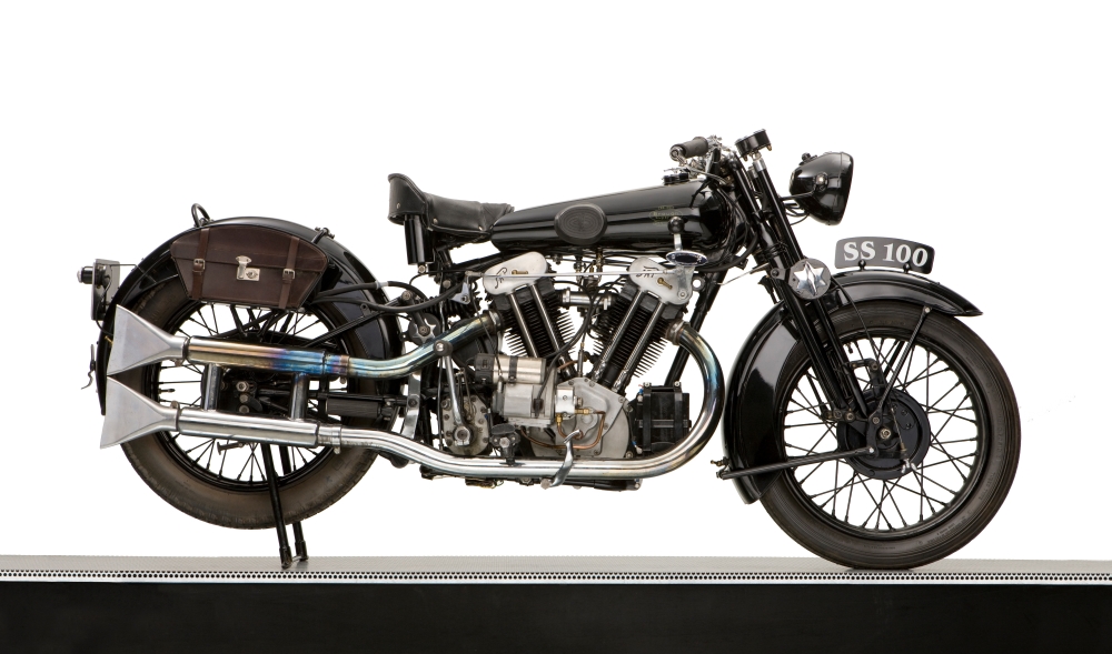 Picture of Panoramic Images PPI170350 1931 Brough Superior Ss100 Jap Engine Motorcycle Poster Print, 12 x 20