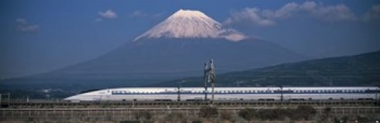 Bullet Train Japan Poster Print by  - 37 x 12