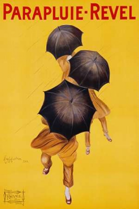 PDX3VI1249LARGE Parapluie-Revel 1922 Poster Print by Leonetto Cappiello, 20 x 28 - Large