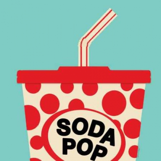 PDXSM11055SMALL Drink Poster Print by Stephanie Marrott, 12 x 12 - Small