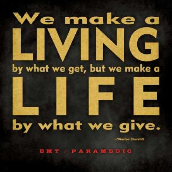 Emt Living Poster Print by Stephanie Marrott - 12 x 12 - Small