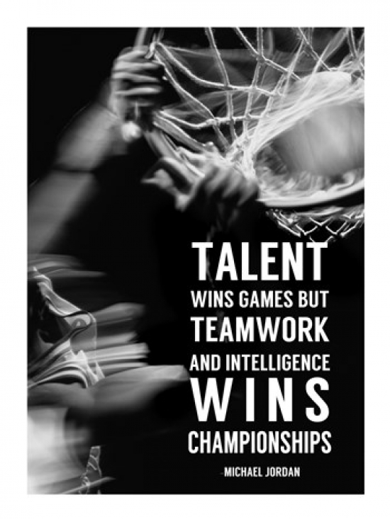 Picture of Superstock SAL10981931 Teamwork & Intelligence Poster Print, 18 x 24