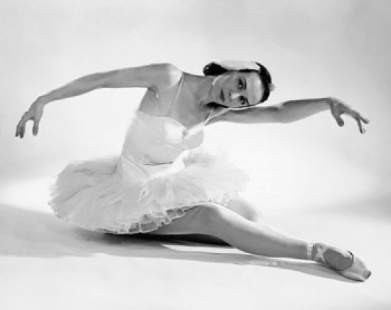 Ballerina Performing A Ballet Poster Print, 24 x 36 - Large
