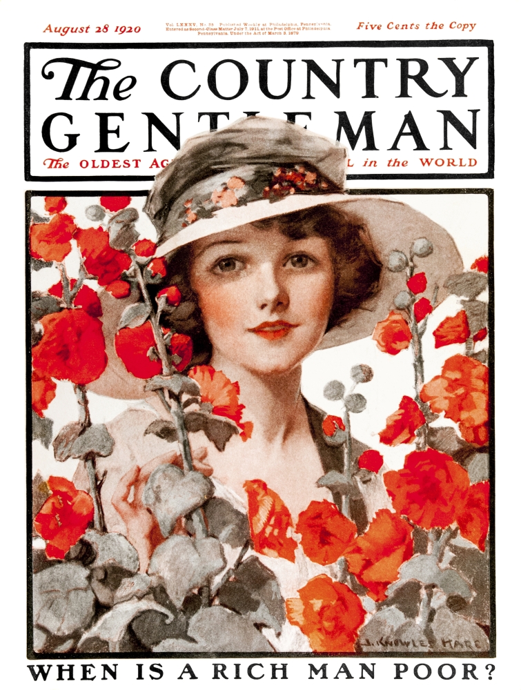 Cover of Country Gentleman Agricultural Magazine From The Early 20th Century Poster Print - 13 x 17 in.
