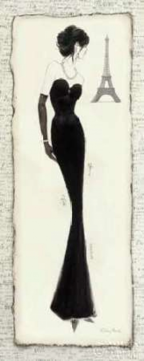 Elegance Diva II Poster Print by Emily Adams - 10 x 20 - Small