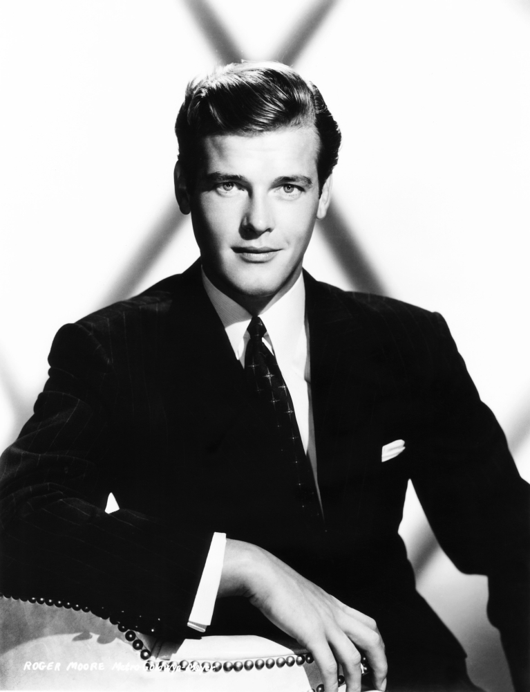 Roger Moore Mid 1950S Photo Print, 8 x 10