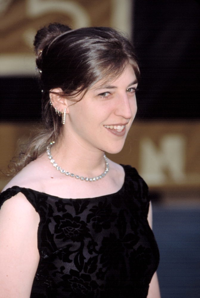 Everett Collection EVCPSDMABICJ001HLARGE Mayim Bialik At The NBC 75th Anniversary NYC 5 & 5 & 2002 by CJ Contino Photo Print, 16 x 20 - Large