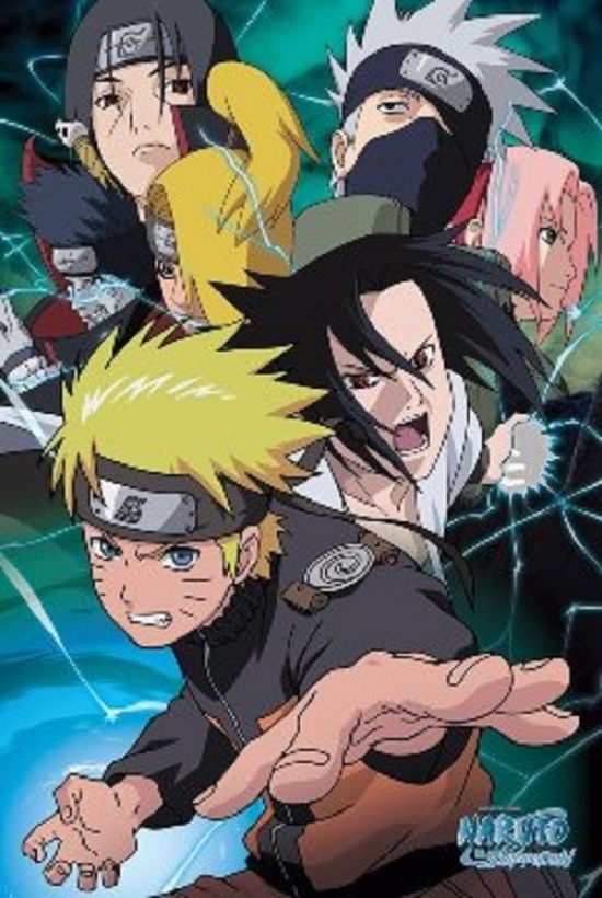 Naruto Team 7 Poster Print, 24 x 36