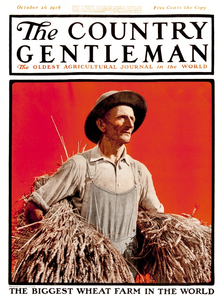 Cover of Country Gentleman Agricultural Magazine From The Early 20th Century Poster Print - 13 x 17 in.