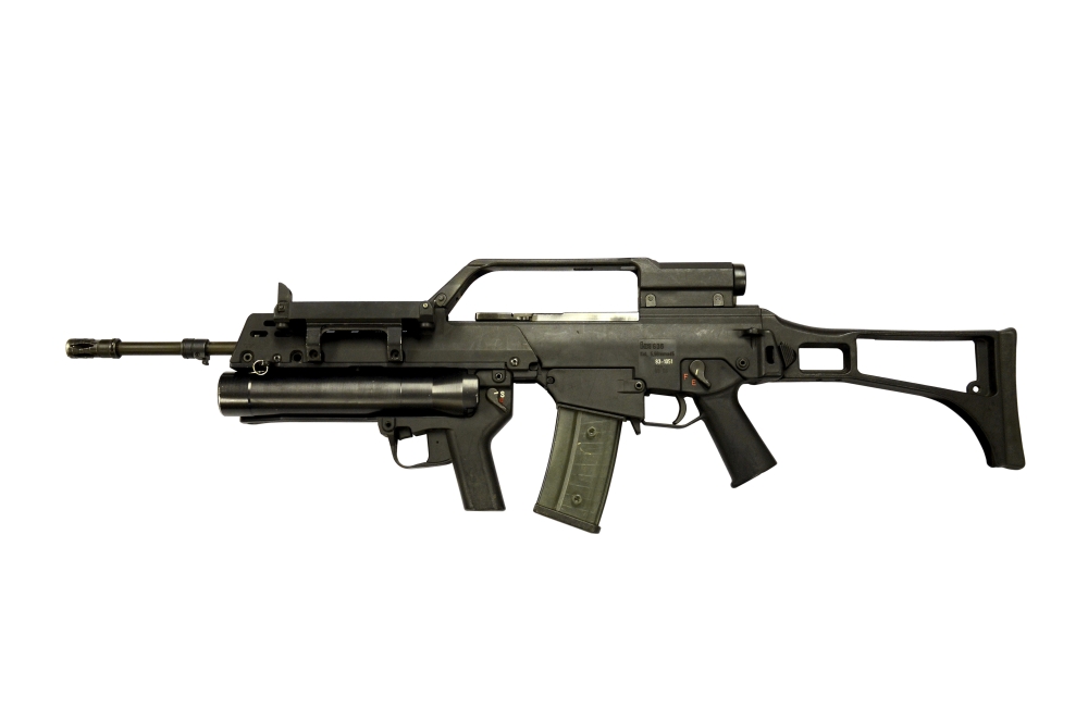 StockTrek Images PSTACH100382MLARGE Heckler & Koch G36 Assault Rifle Poster Print, 34 x 23 - Large