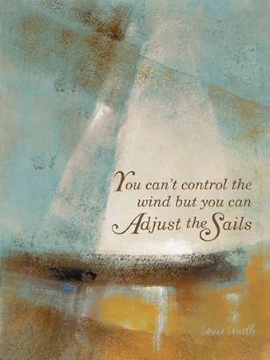Adjust The Sails & Journey I Poster Print by Lanie Loreth - 11 x 14 - Small