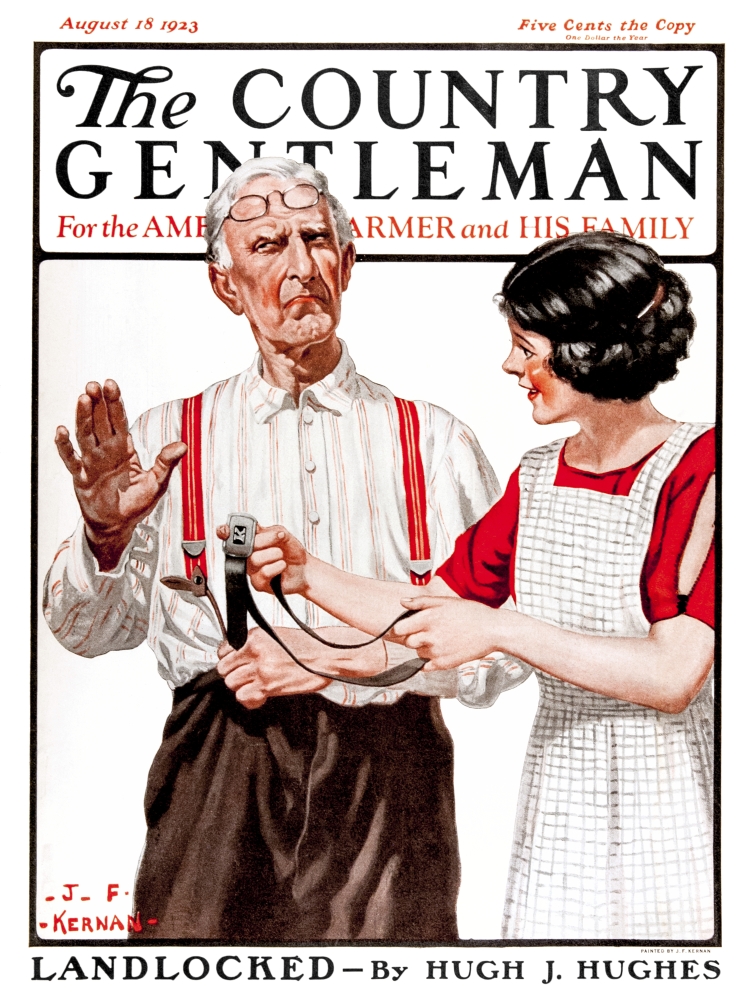 DPI12272513 Cover of Country Gentleman Agricultural Magazine From The Early 20th Century Poster Print - 13 x 17 in.