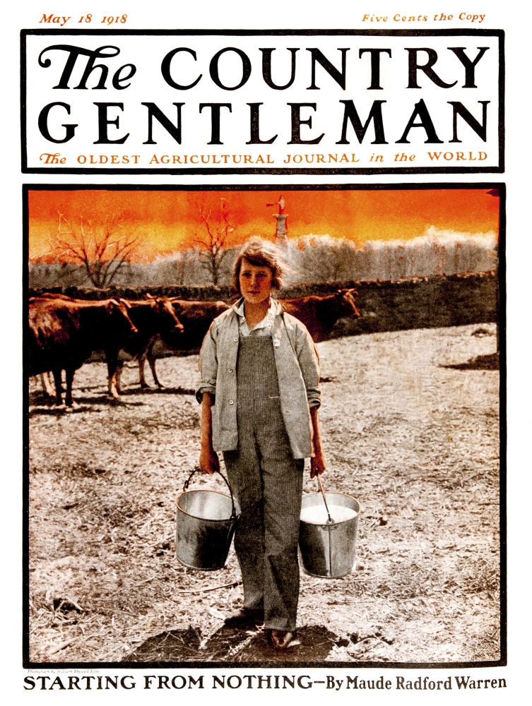 Cover of Country Gentleman Agricultural Magazine From The Early 20th Century Poster Print - 13 x 17 in.