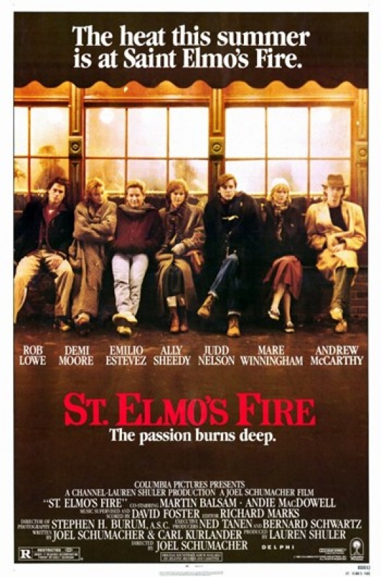 MOV191845 St Elmos Fire Movie Poster, 11 x 17
