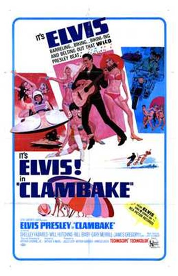 MOV192833 Clambake Movie Poster, 11 x 17