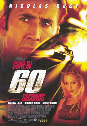 Gone in 60 Seconds Movie Poster - 11 x 17