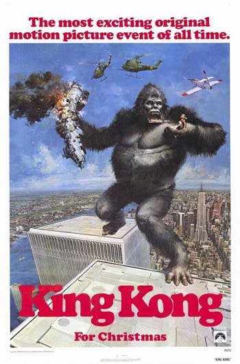 King Kong Movie Poster, 11 x 17