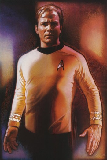 MOV192166 Star Trek - Captain Kirk Movie Poster, 11 x 17 -  Pop Culture Graphics