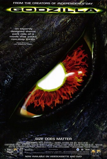 MOV196367 Godzilla Movie Poster, 11 x 17