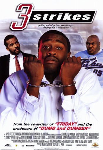 Three Strikes Movie Poster, 11 x 17