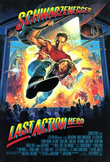 Last Action Hero Movie Poster - 11 x 17