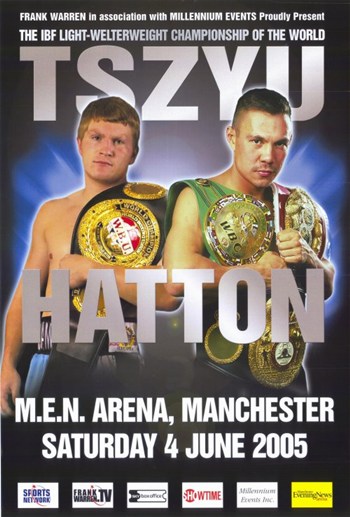 Picture of Pop Culture Graphics MOV274426 Kostya Tszyu Vs Ricky Hatton Movie Poster, 11 x 17