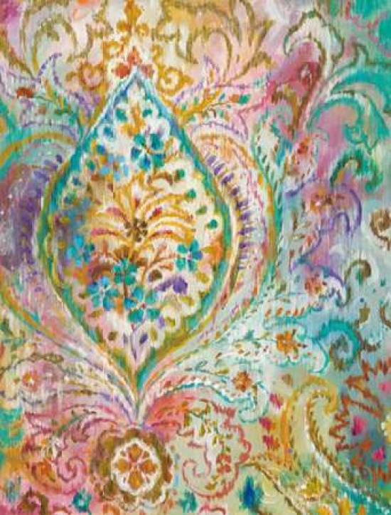 Boho Paisley II Poster Print by Danhui Nai - 11 x 14 - Small
