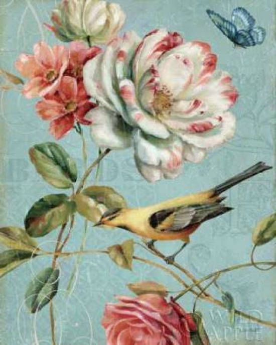 PDX2655SMALL Spring Romance I Poster Print by Lisa Audit, 8 x 10 - Small