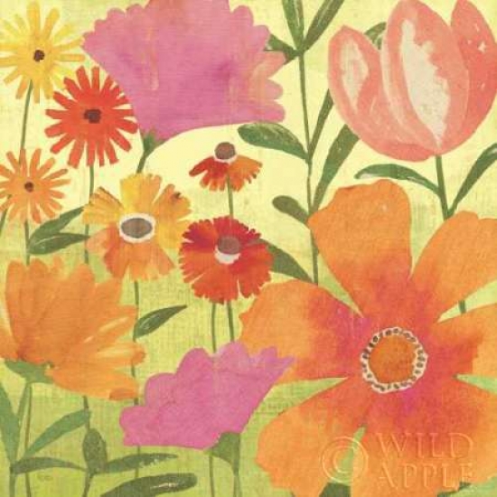 PDX4531LARGE Spring Fling II Poster Print by Veronique Charron, 24 x 24 - Large