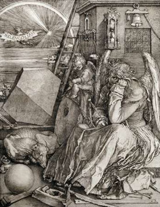 Melancholia Poster Print by Albrecht Durer - 11 x 14 - Small