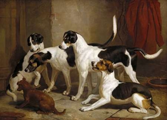 The Puckeridge Foxhounds Poster Print by Thomas Woodward, 20 x 28 - Large