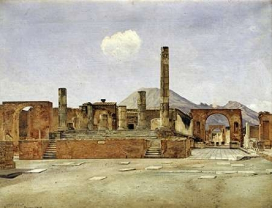 Pompeii Poster Print by Josef Theodor Hansen - 11 x 14 - Small