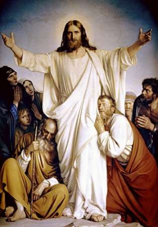 Christ The Consoler Poster Print by Carl Bloch, 10 x 14 - Small
