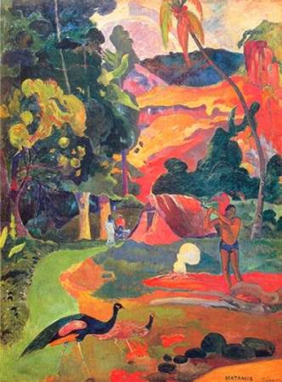 Matamoe Poster Print by Paul Gauguin - 18 x 24 - Large
