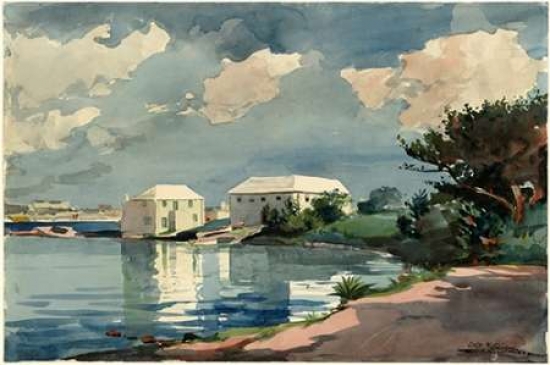 Salt Kettle Bermuda Poster Print by Winslow Homer, 12 x 18 - Small